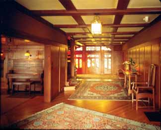 The Gamble House, entry hall